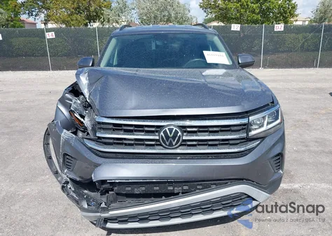 2022 Volkswagen Atlas 2.0T Se из США, поврежденный, VIN 1V2DP2CA9NC542764